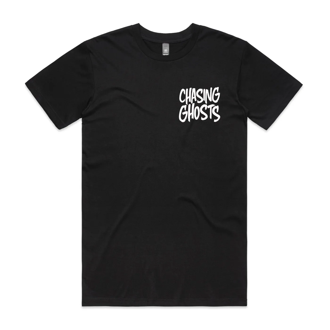 Chasing Ghosts Classic Logo Tee (Black)