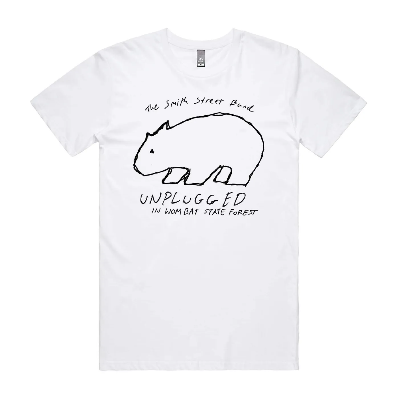 The Smith Street Band Wombat T-Shirt (White)