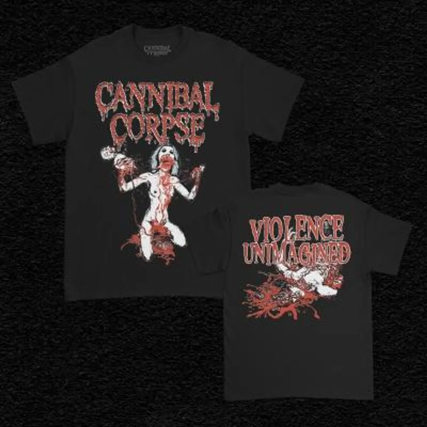 Cannibal Corpse Violence Unimagined Sketch T-Shirt (Black)