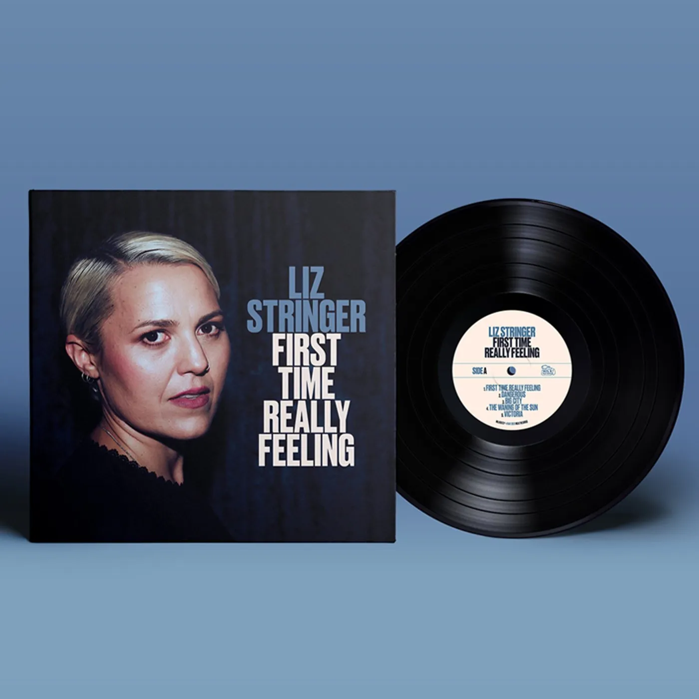 Liz Stringer First Time Really Feeling LP (Black) (Vinyl)