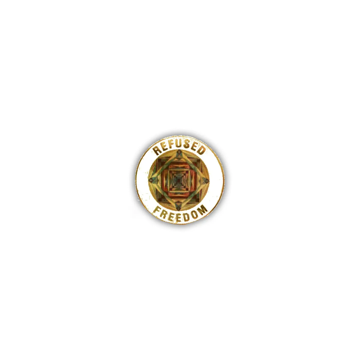 Refused Freedom Enamel Pin