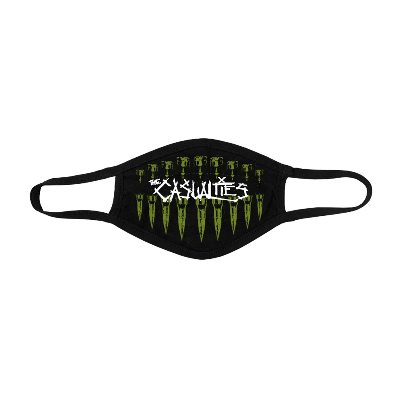 The Casualties Bullets Face Mask (Black)