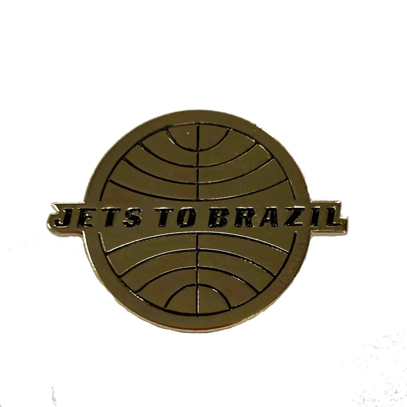 Jets To Brazil Enamel Pin (1.25")