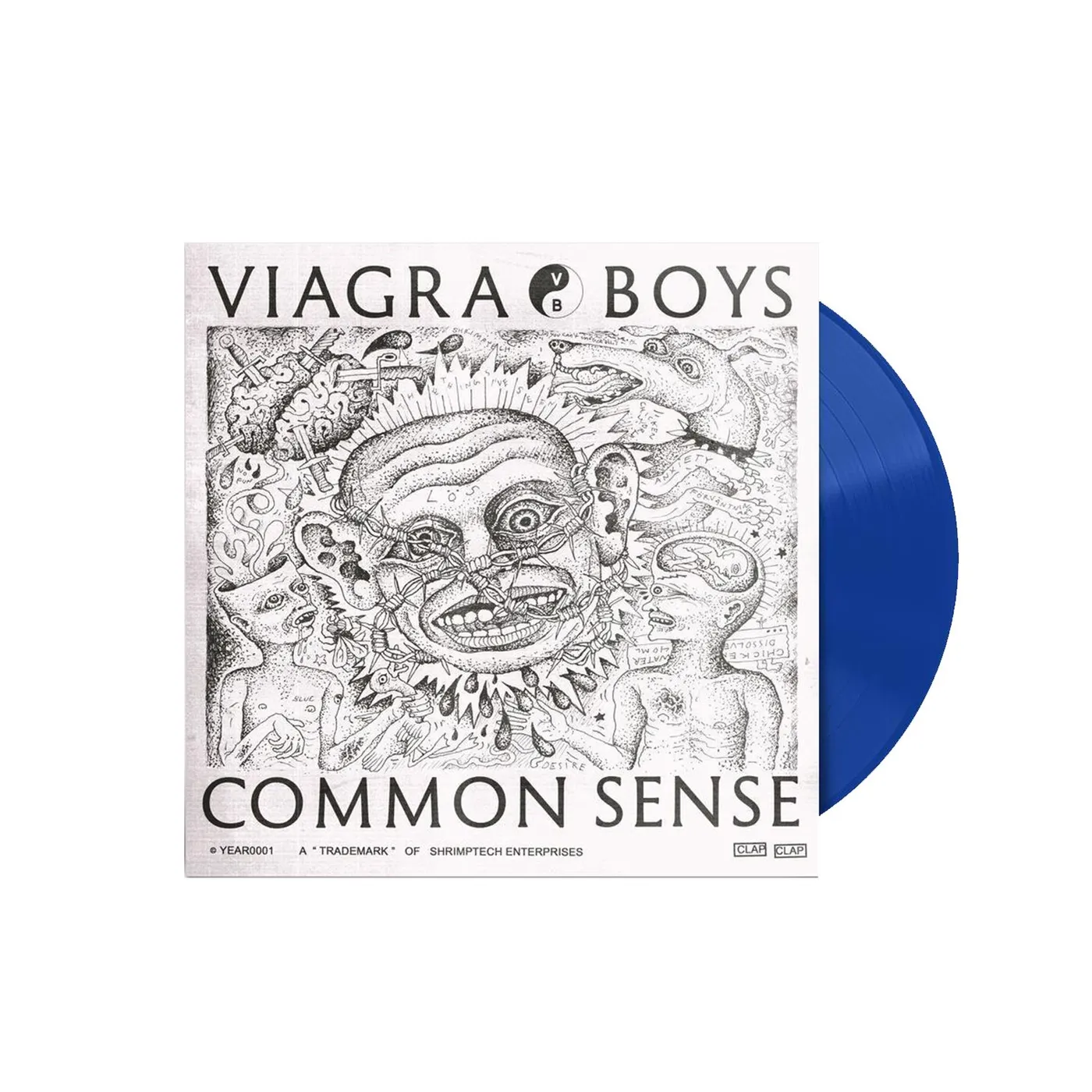 Viagra Boys Common Sense LP (Vibrant Blue) (Vinyl)