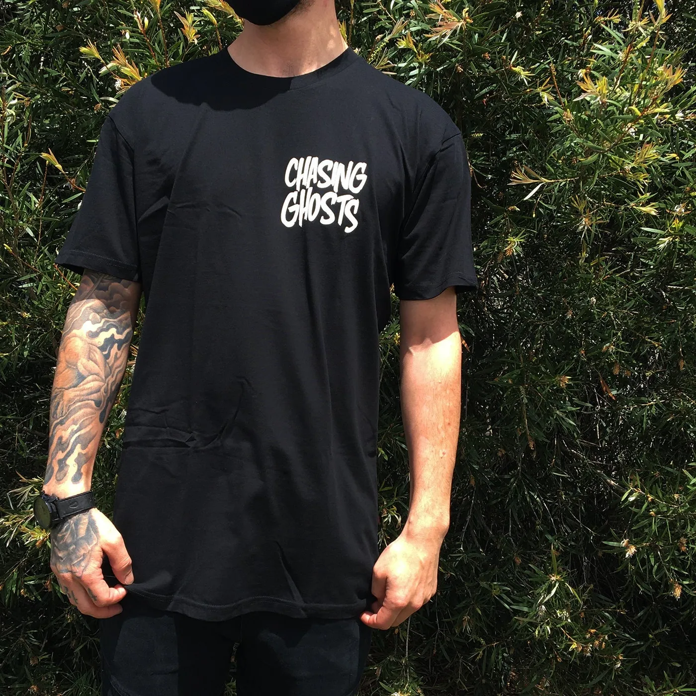 Chasing Ghosts Dig Tee (Black)