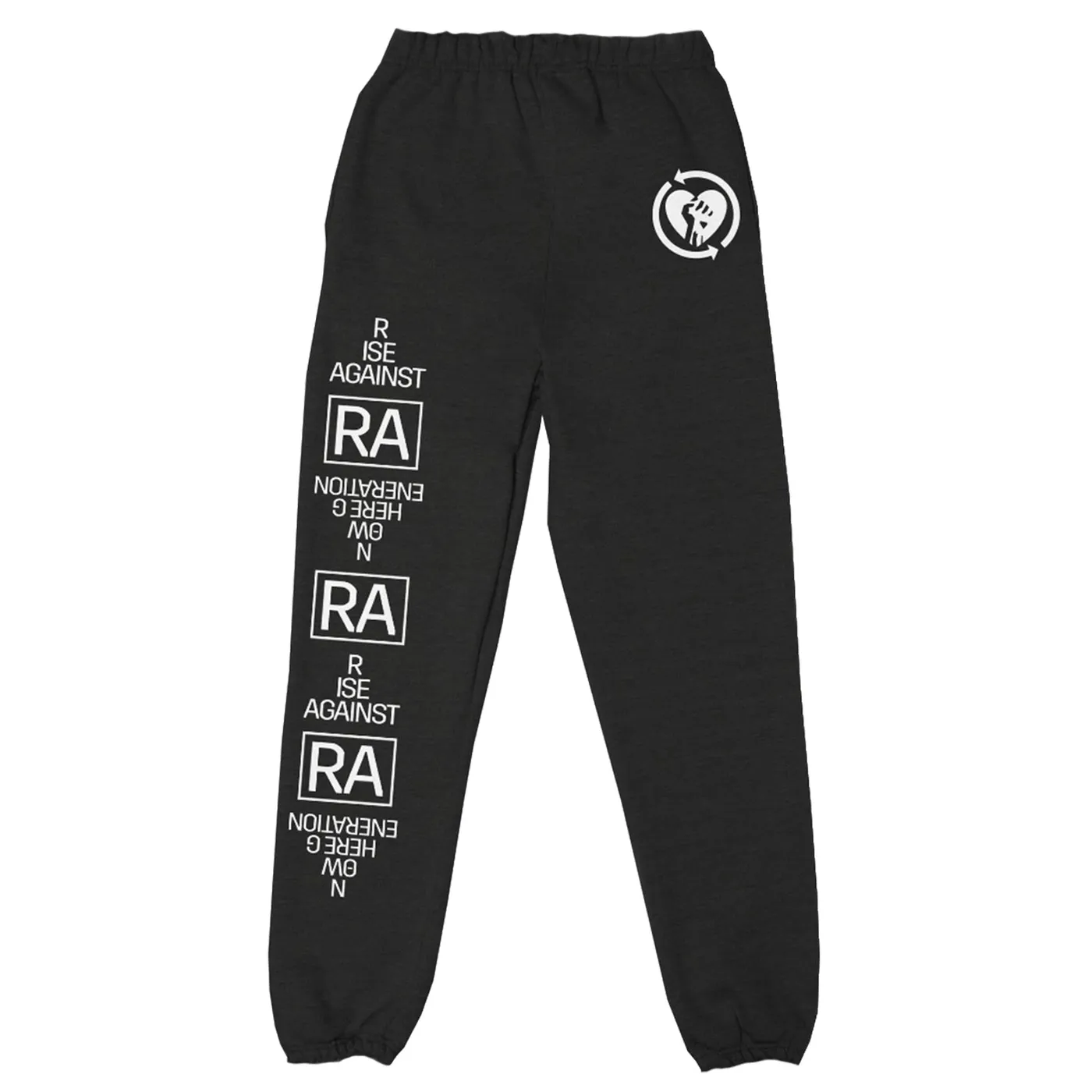 Rise Against Nowhere Generation Track Pants (Black)