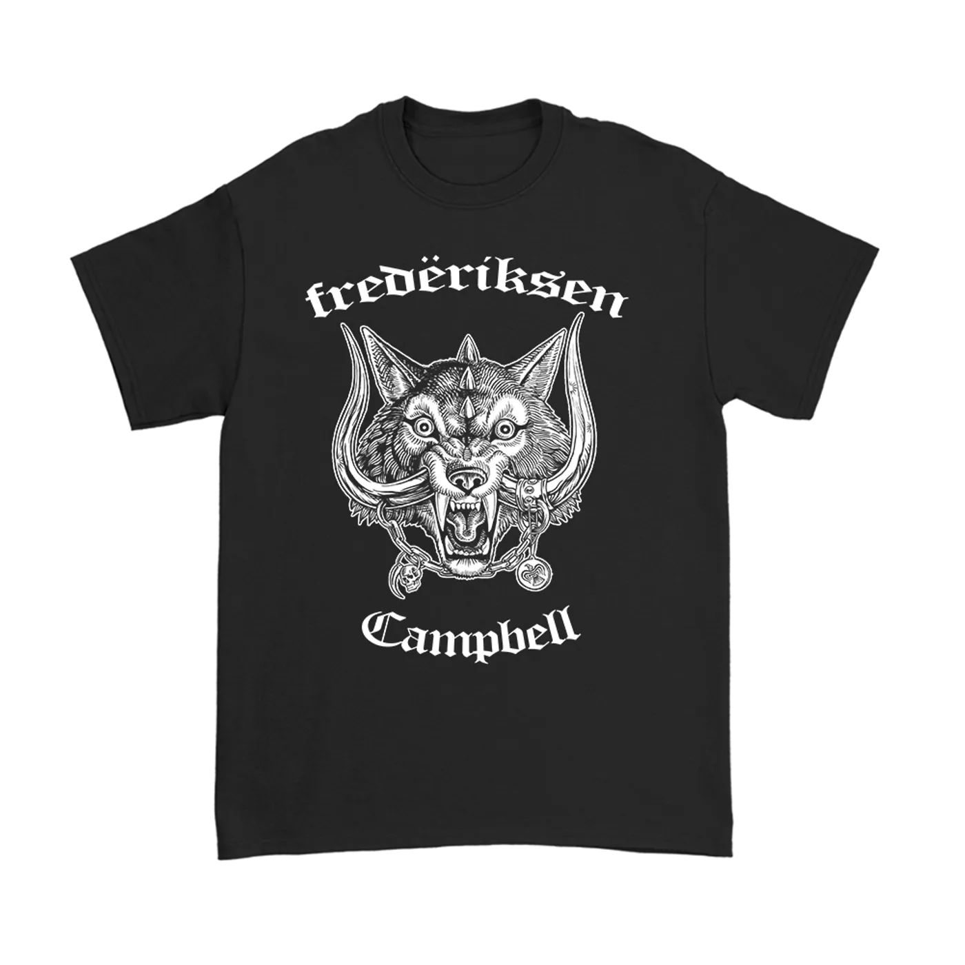 Lars Frederiksen and the Bastards Motorwolf T-Shirt (Black)