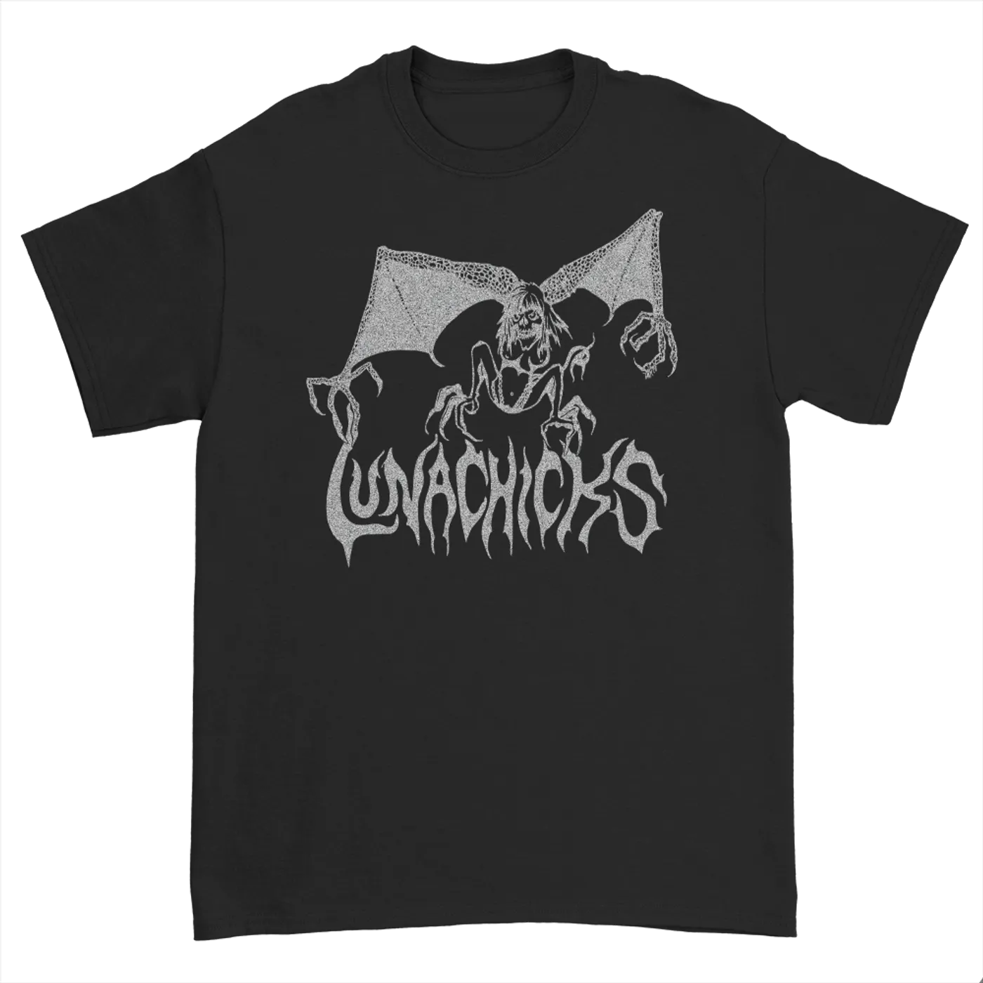 Lunachicks Bat Lady T-Shirt (Black)