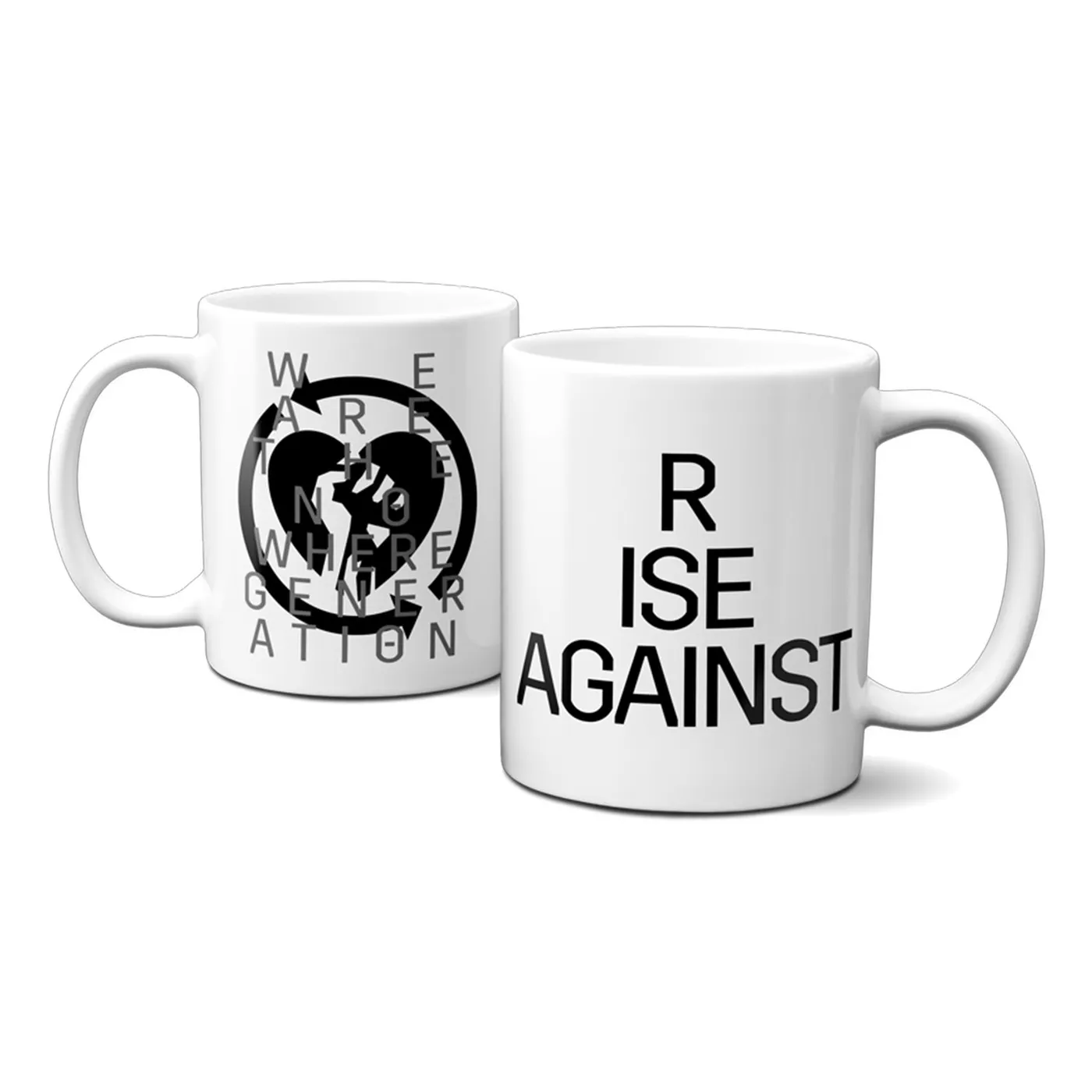 Rise Against Nowhere Generation Mug (White)