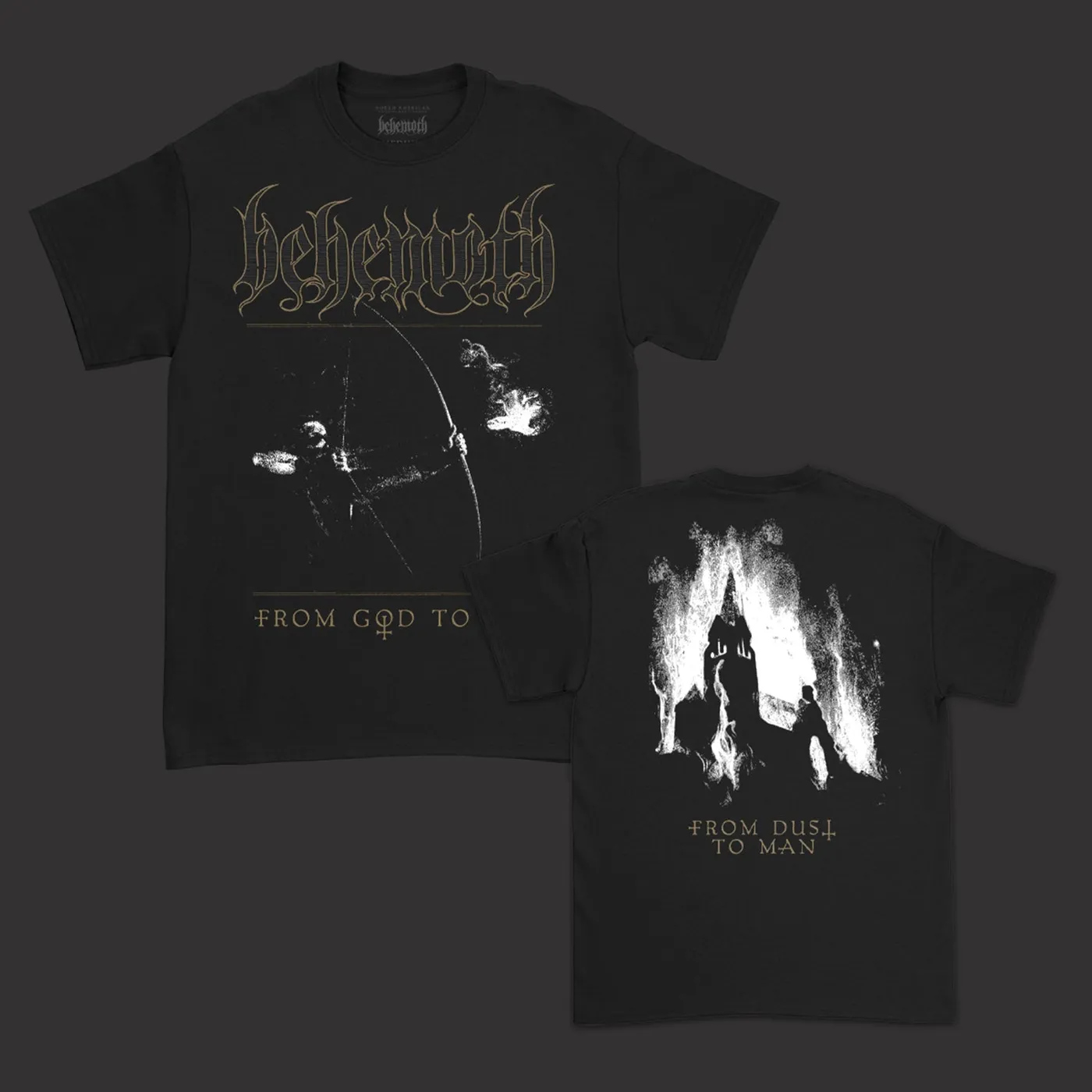 Behemoth From God To Ash T-Shirt (Black)