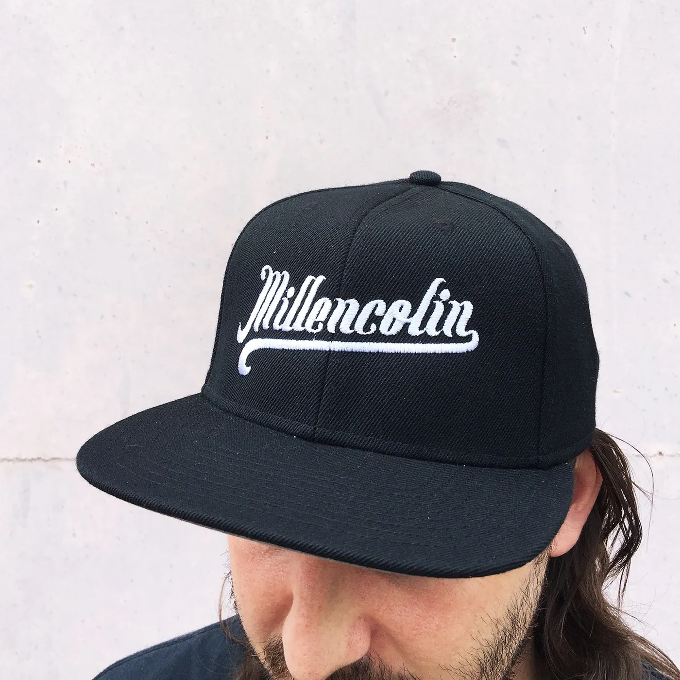 Millencolin Script Logo Snapback (Black)