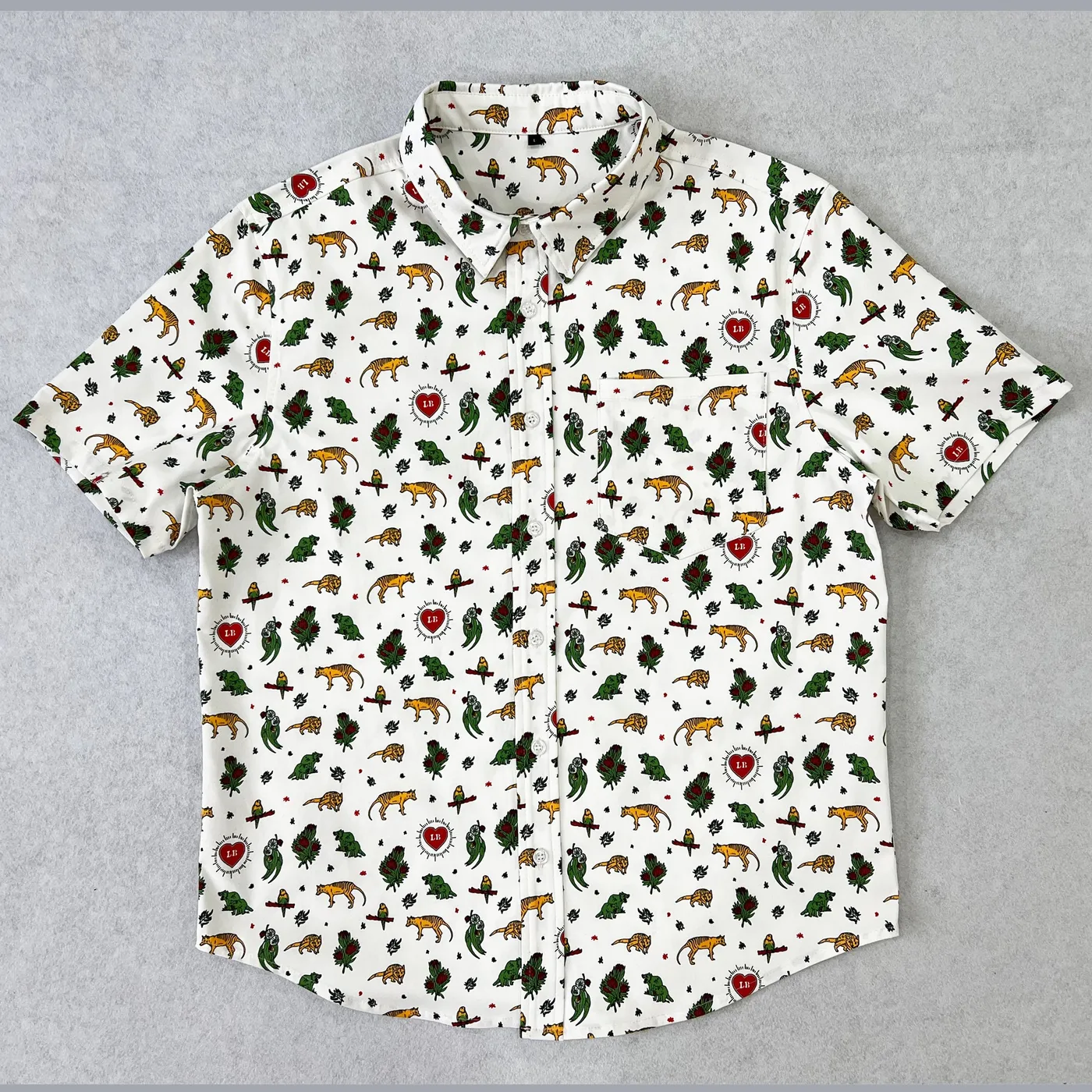 Luca Brasi Tassie Icons Hawaiian Shirt