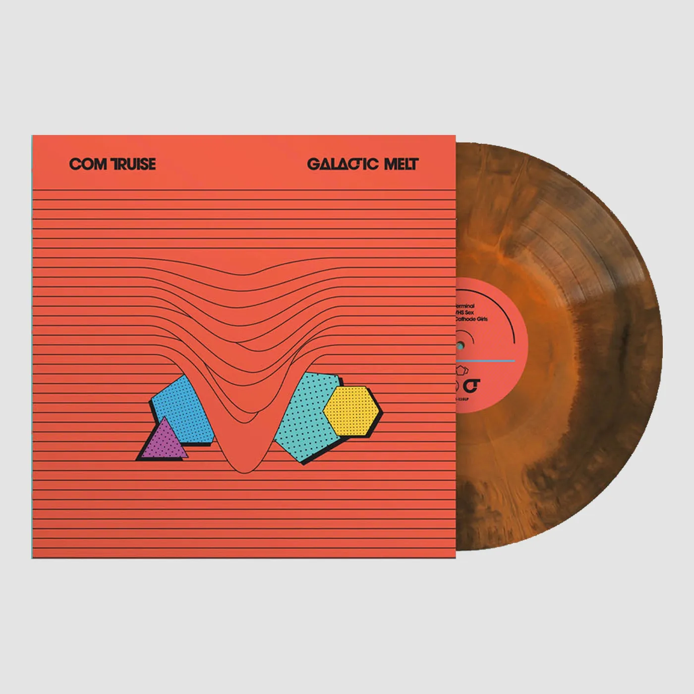 Com Truise Galactic Melt 10 Year Repress LP (Black/Orange) (Vinyl)
