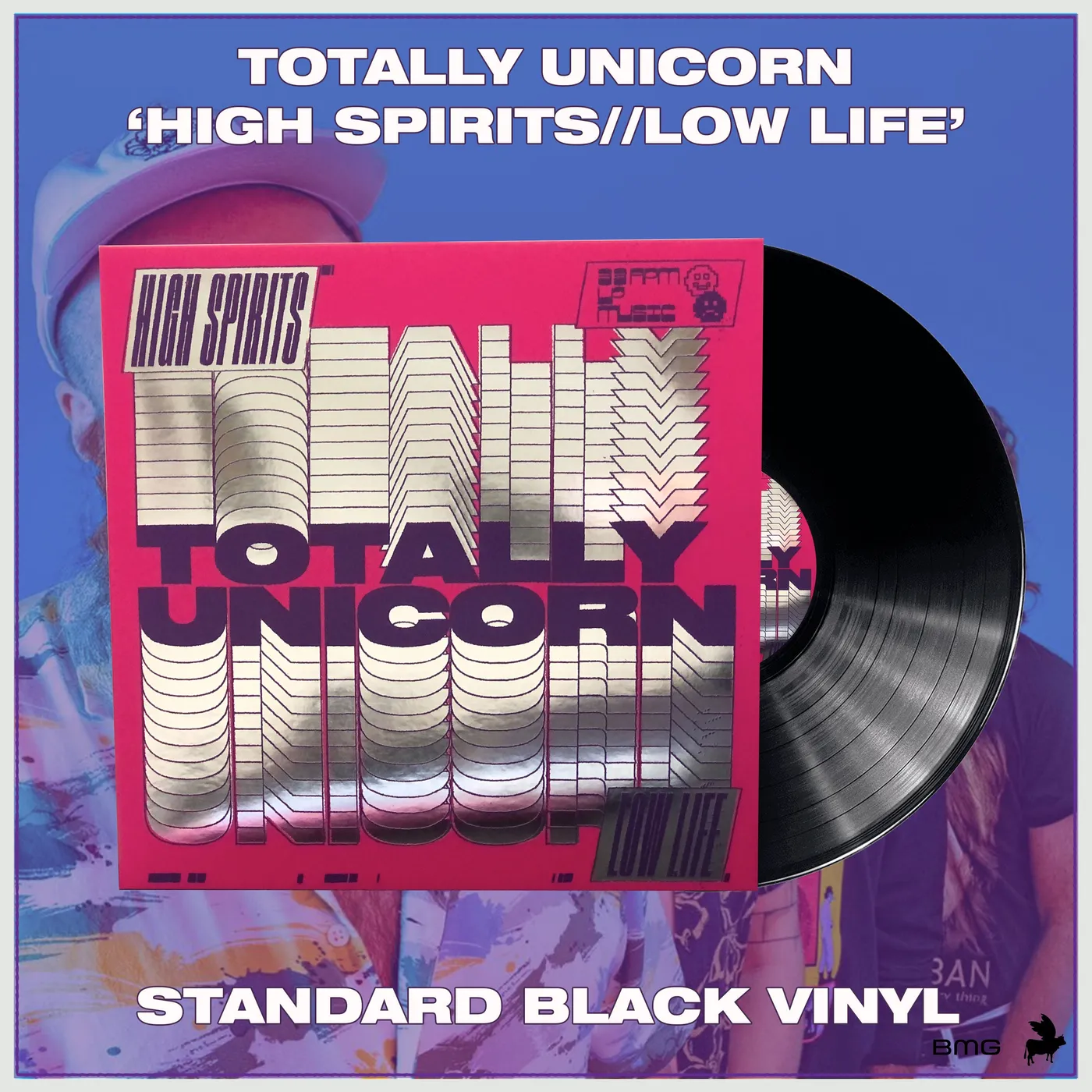 Totally Unicorn High Spirits//Low Life LP (Black Vinyl)