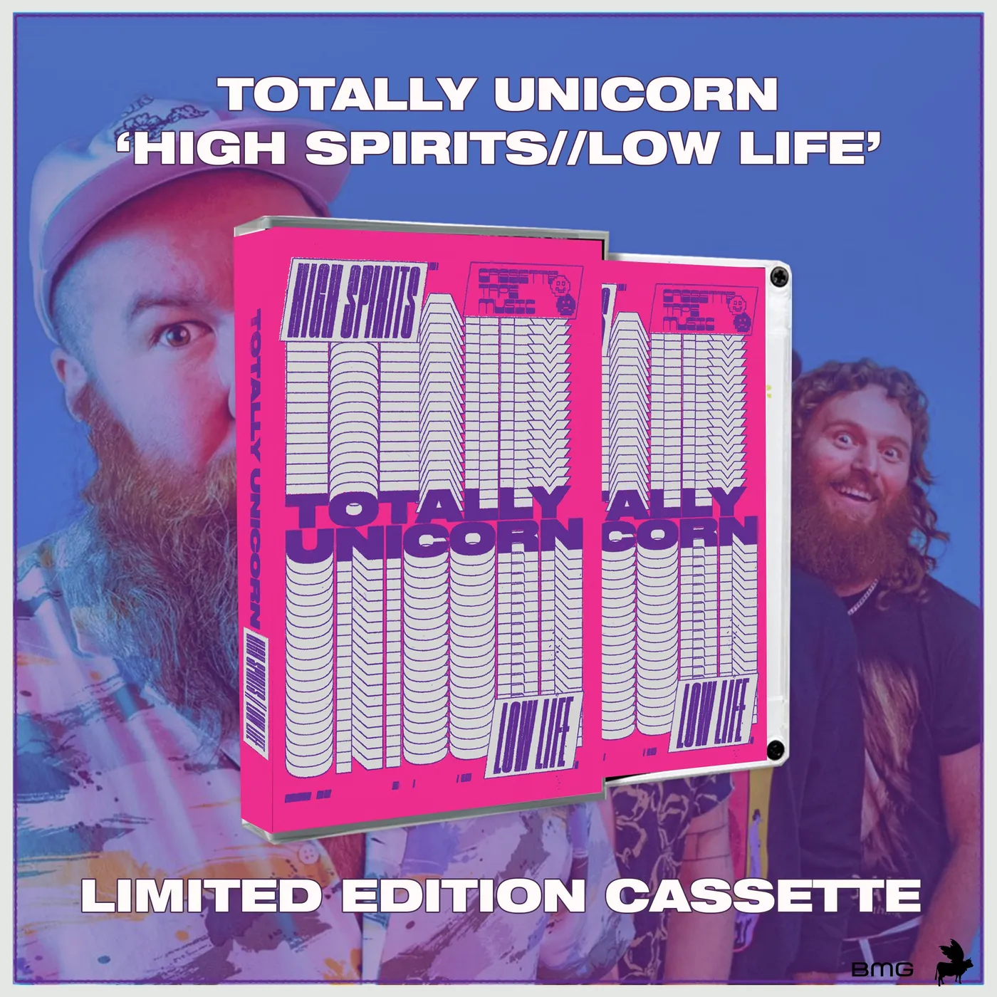 Totally Unicorn High Spirits//Low Life Cassette