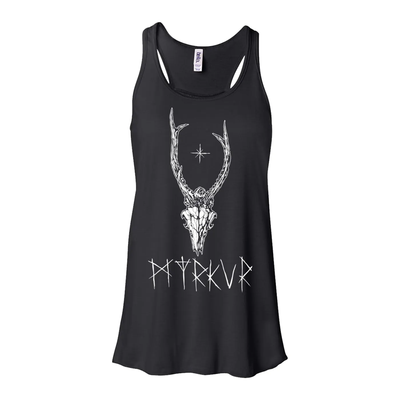 Myrkur Deer Skull Tank Top (Black)