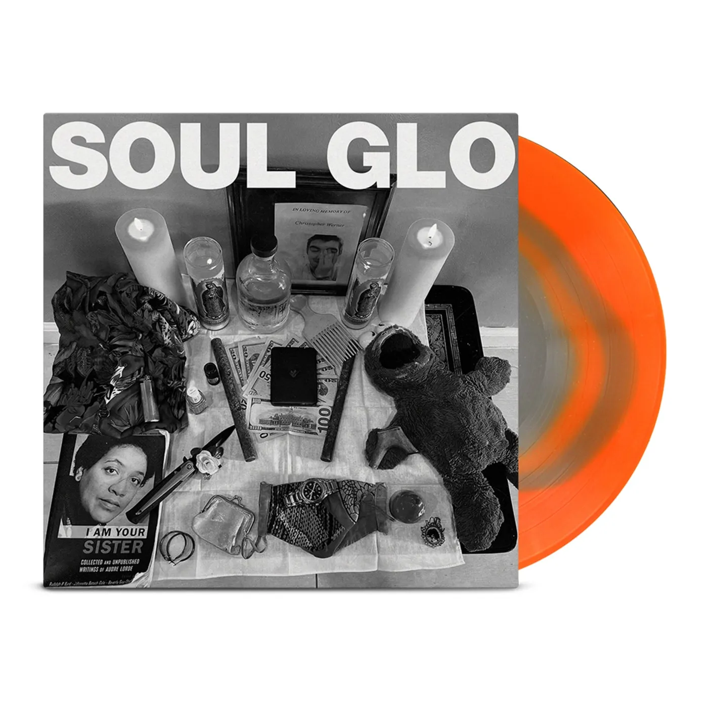 Soul Glo Diaspora Problems LP (Grey in Transparent Orange) (Vinyl)
