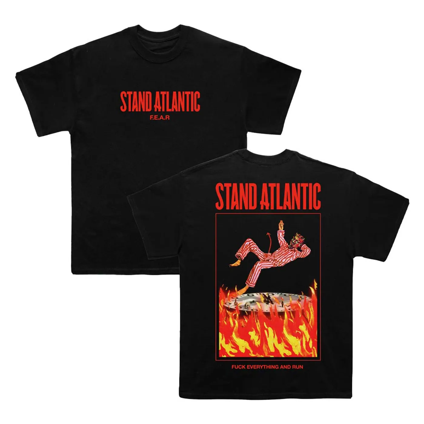 Stand Atlantic f.e.a.r. Tee (Black)