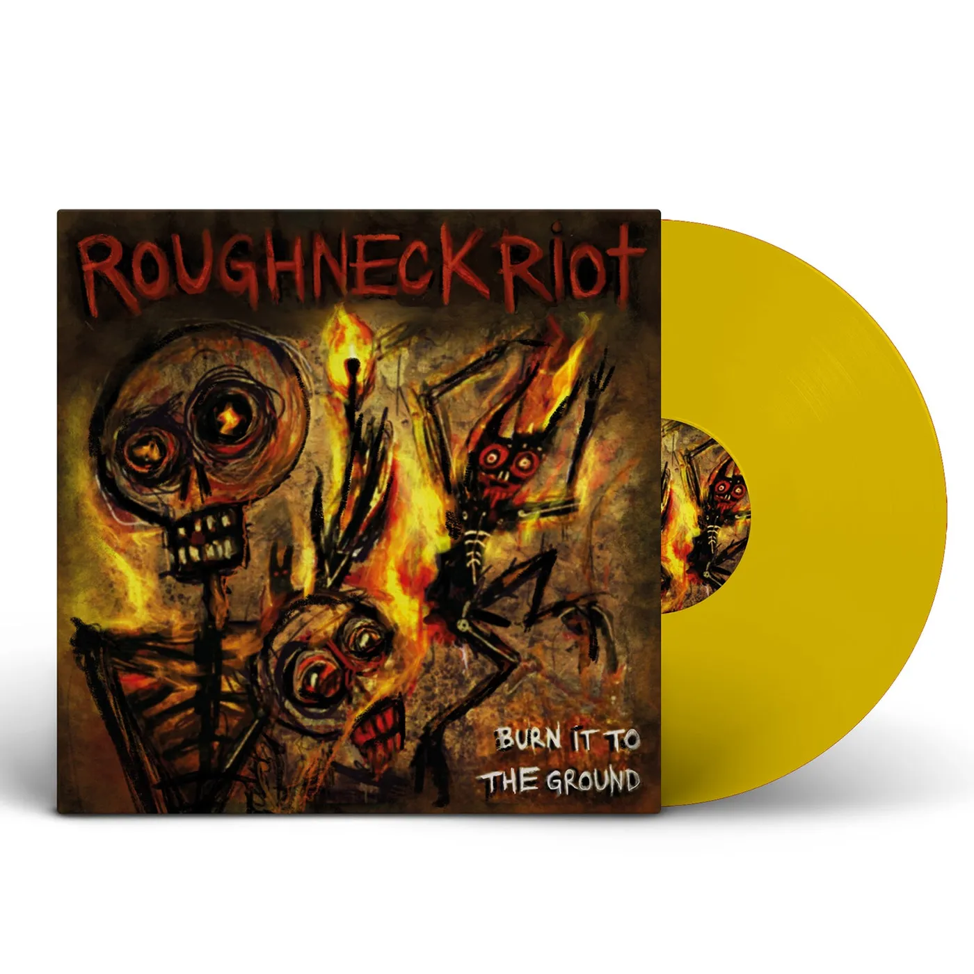 The Roughneck Riot Burn It To The Ground LP (Colour) (Vinyl)