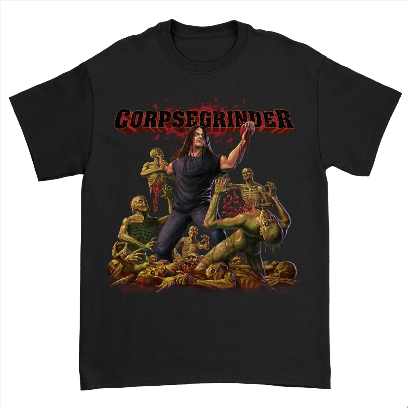 Corpsegrinder Album T-Shirt (Black)
