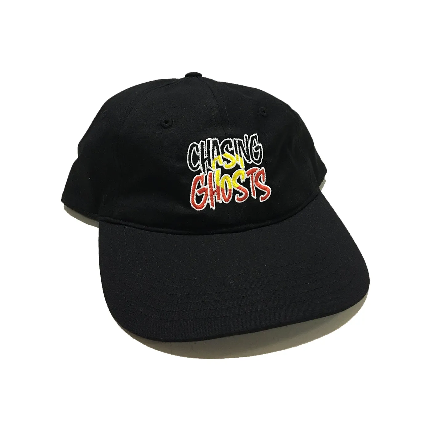 Chasing Ghosts Colour Logo Dad Hat