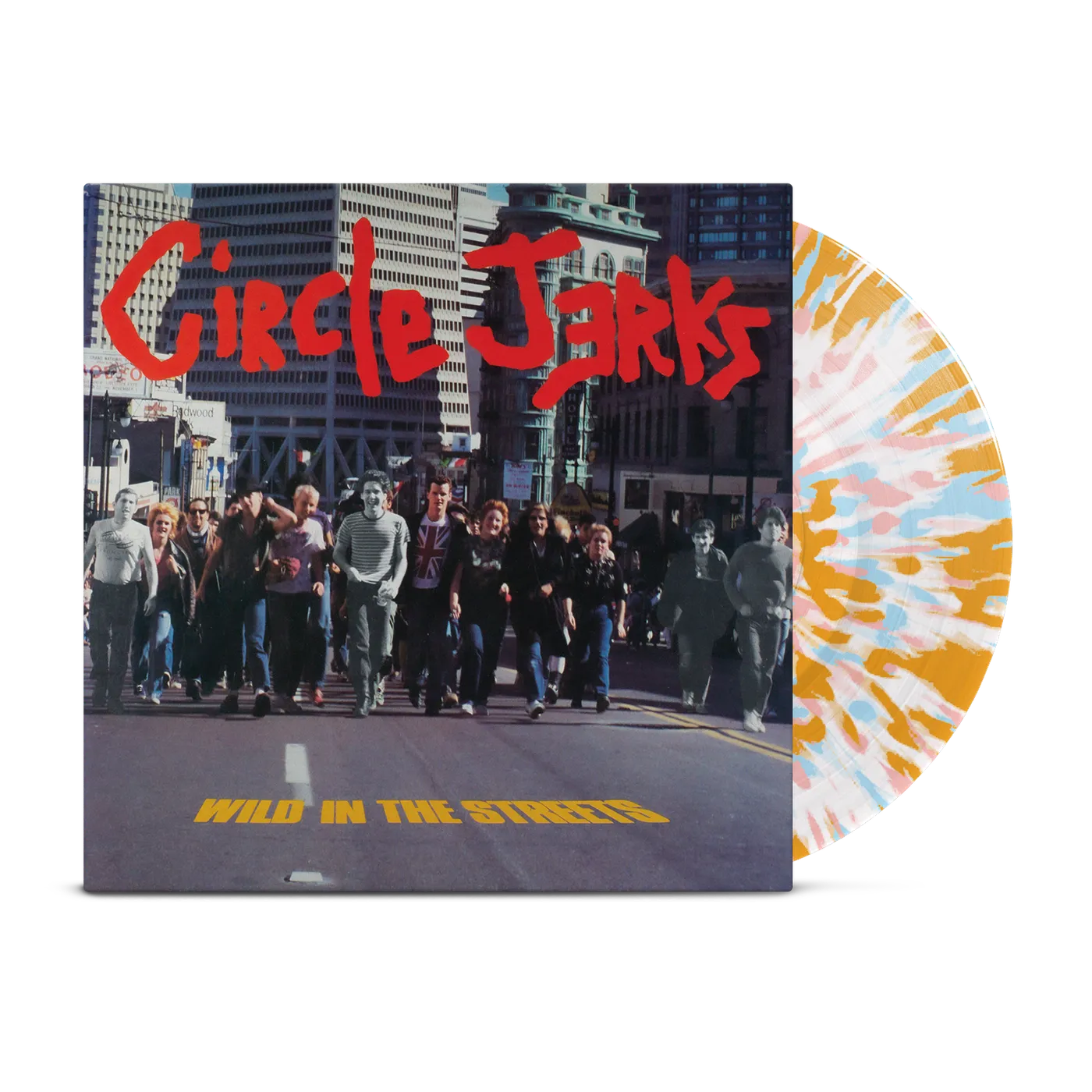 Circle Jerks Wild in the Streets Deluxe Anniversary Edition LP (White Splatter) (Vinyl)