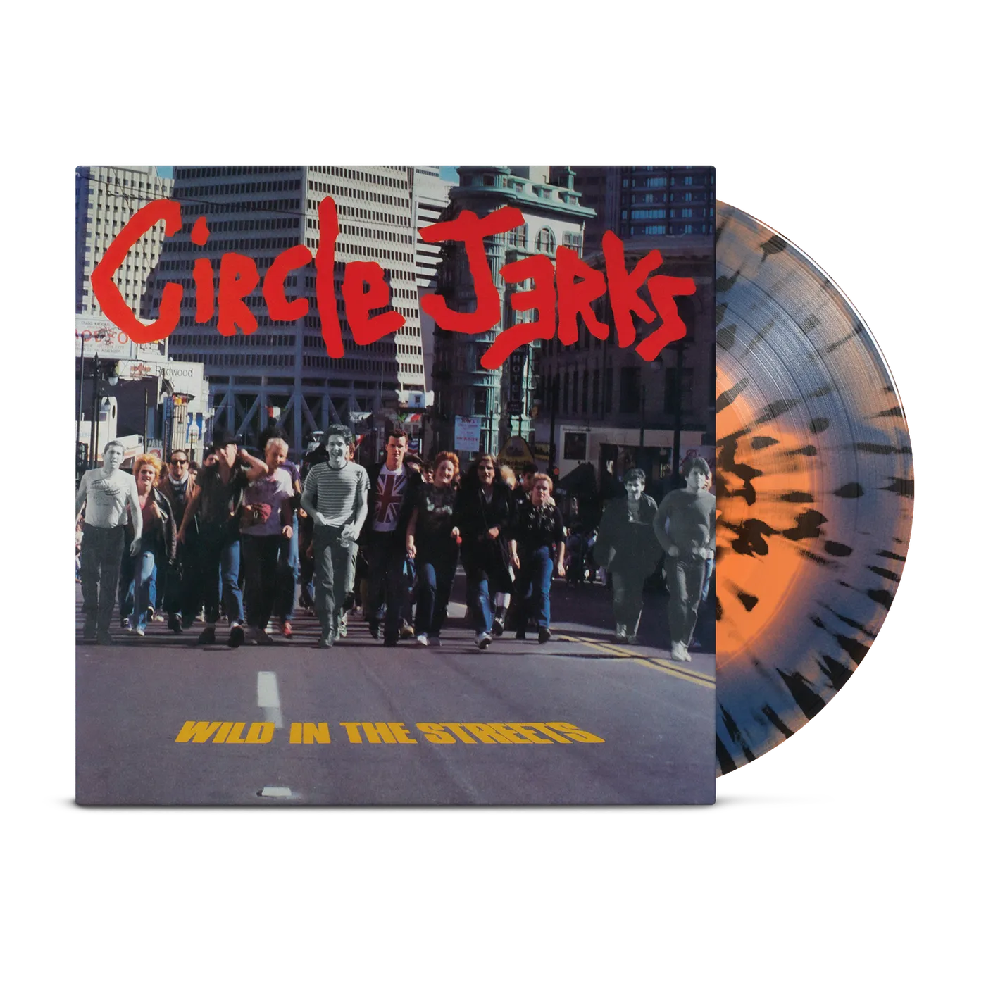 Circle Jerks Wild in the Streets Deluxe Anniversary Edition LP (Black Splatter) (Vinyl)