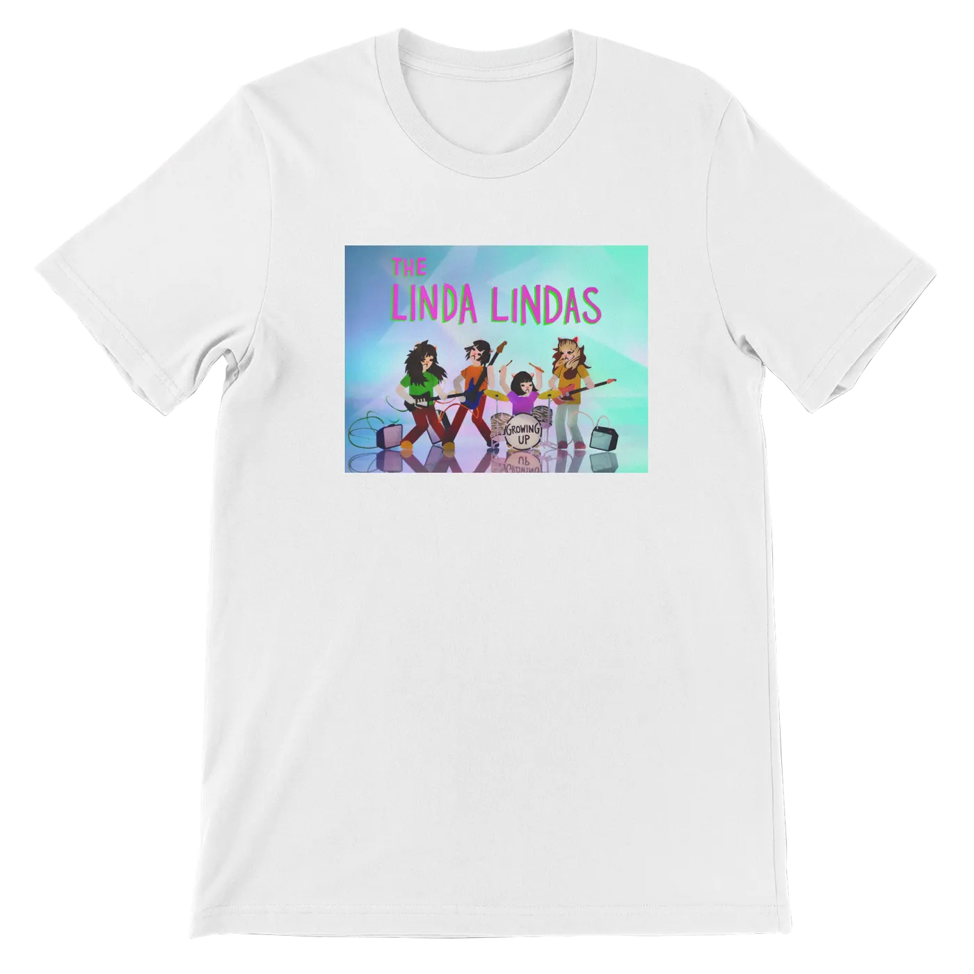 The Linda Lindas Growing Up Tee (White)