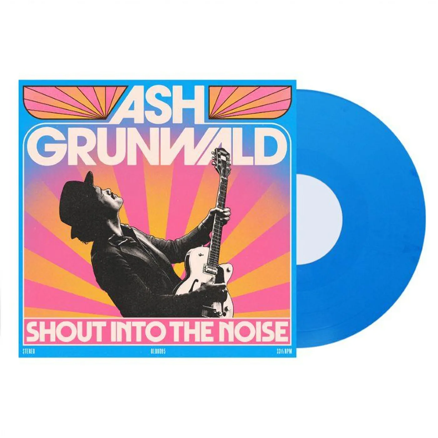 Ash Grunwald Shout Into the Noise (Blue LP) (Vinyl)