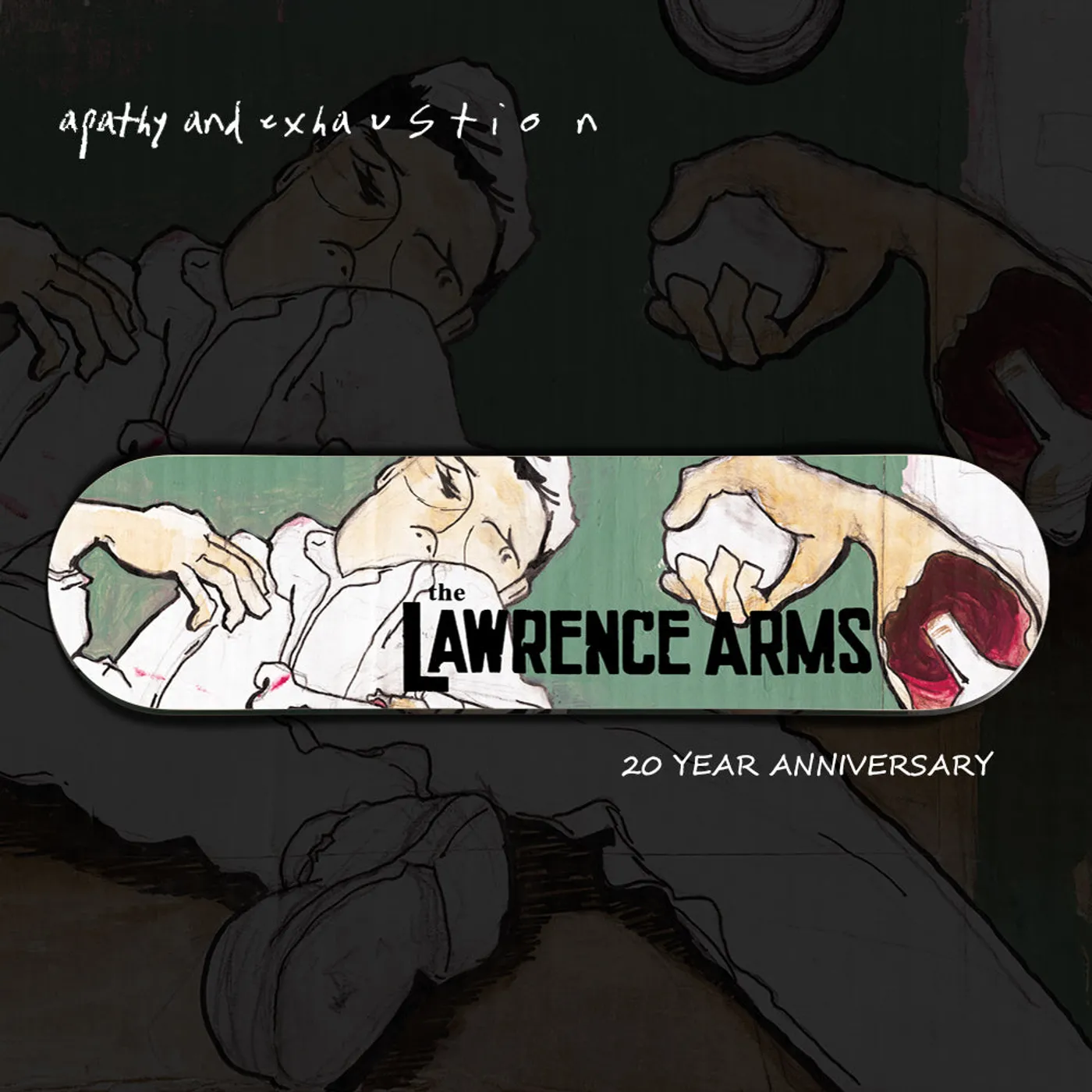 The Lawrence Arms Apathy & Exhaustion Skate Deck