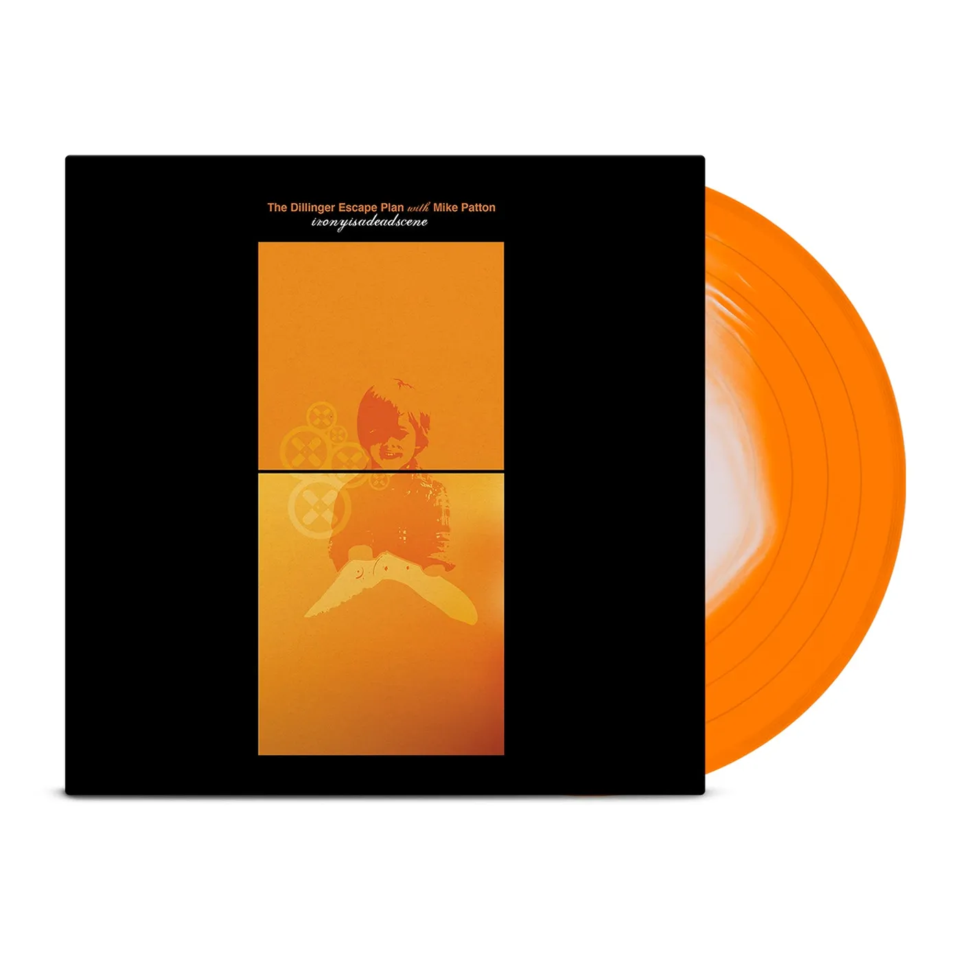 The Dillinger Escape Plan Irony Is A Dead Scene 20th Anniversary LP (Orange/Milky Clear) (Vinyl)