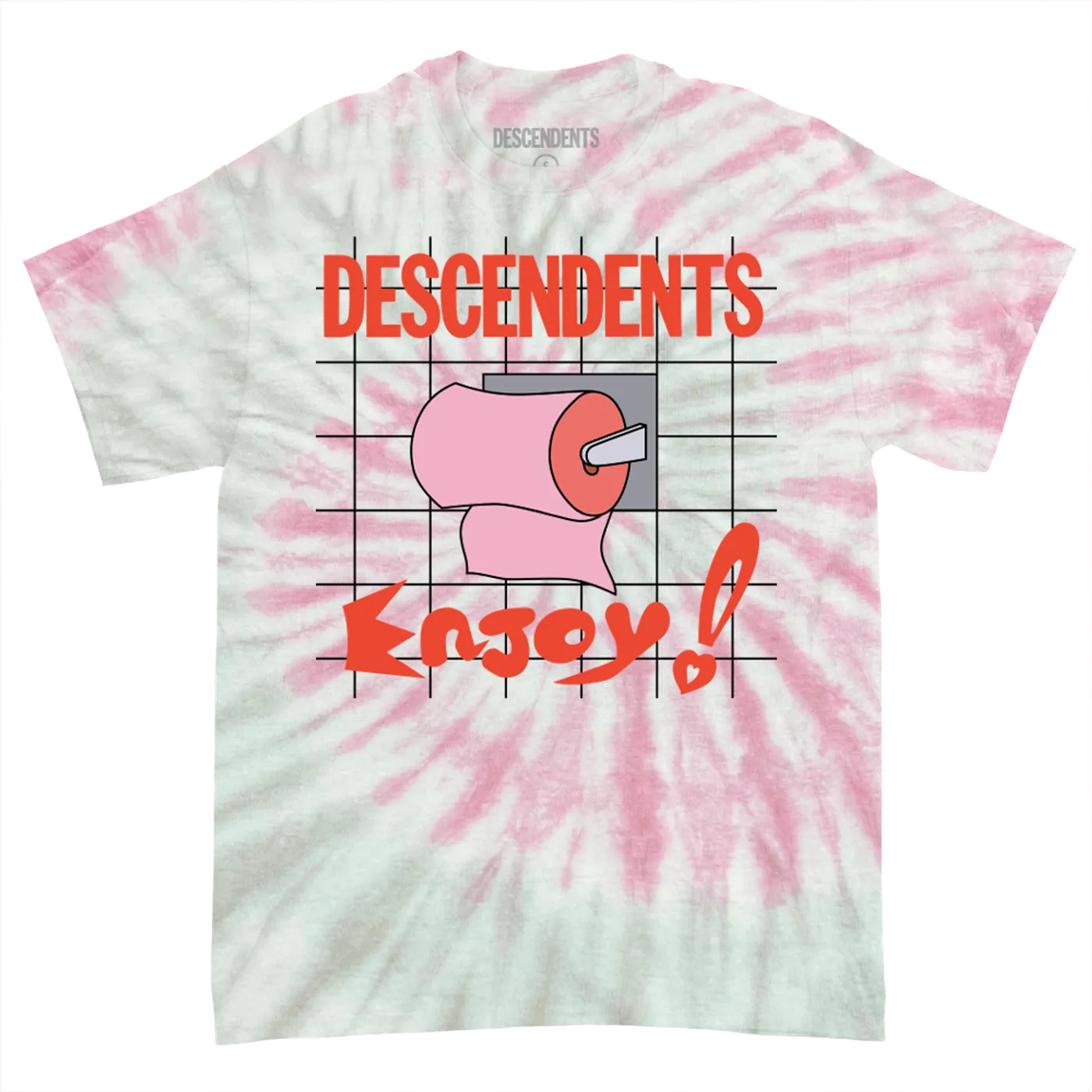 Descendents Enjoy! Album Tee (Rose Dye)
