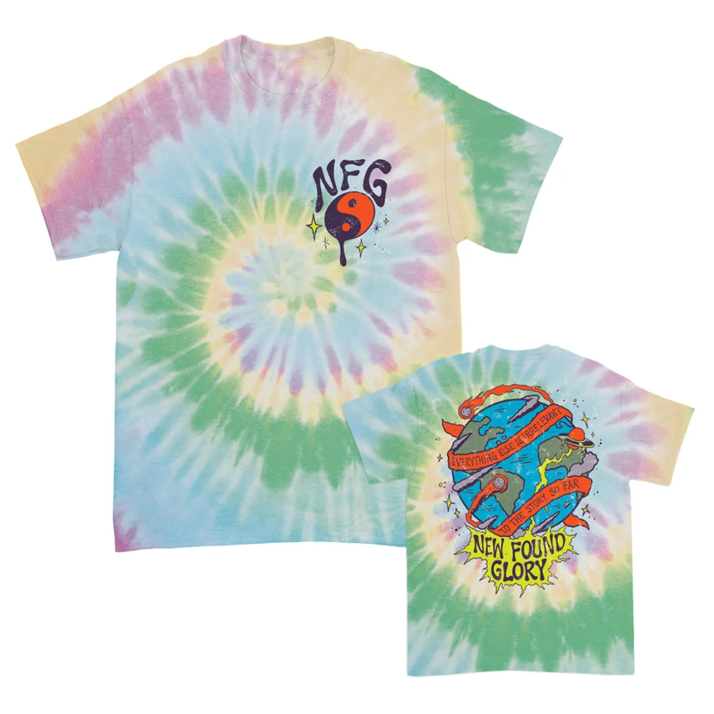 New Found Glory Story So Far Tee (Swirl Dye)