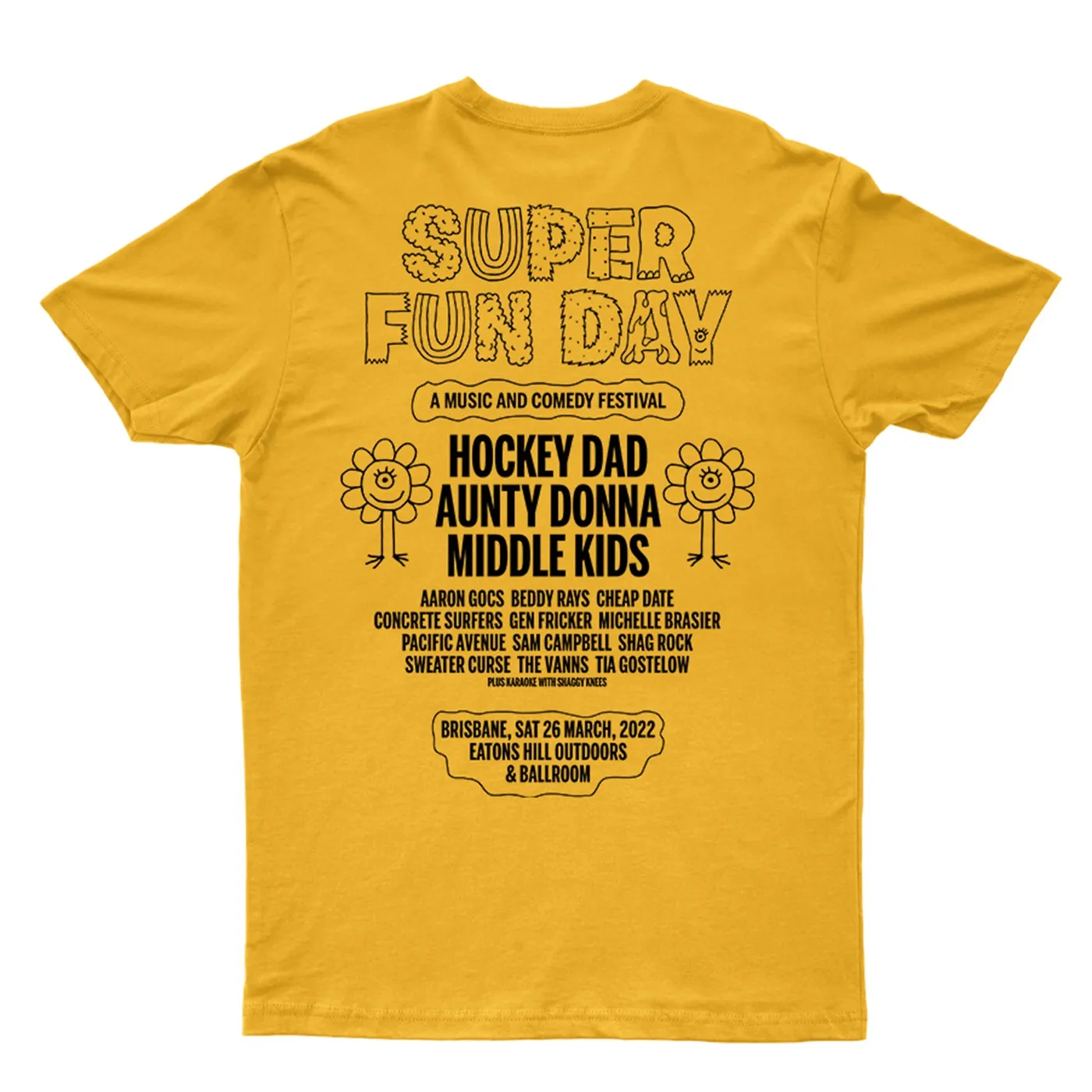 Super Fun Day Event T-Shirt (Gold)