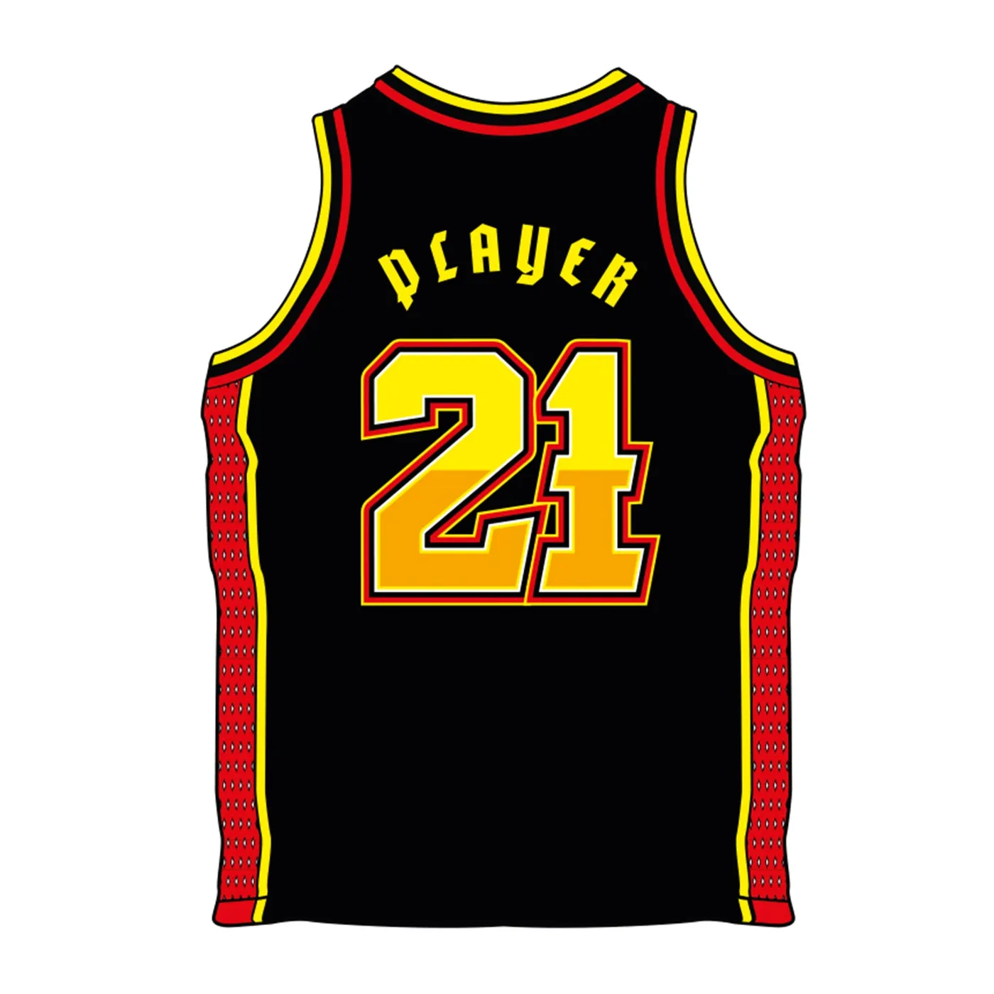 Fulltilt Full Tilt Basketball Jersey (Black)