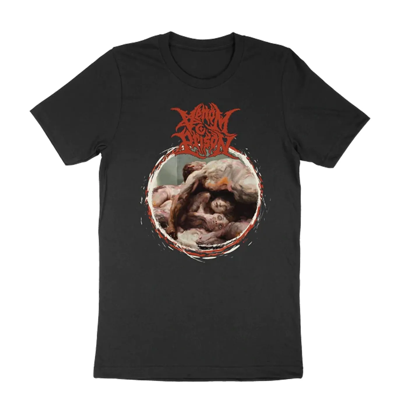Venom Prison Erebos Artwork T-Shirt (Black)