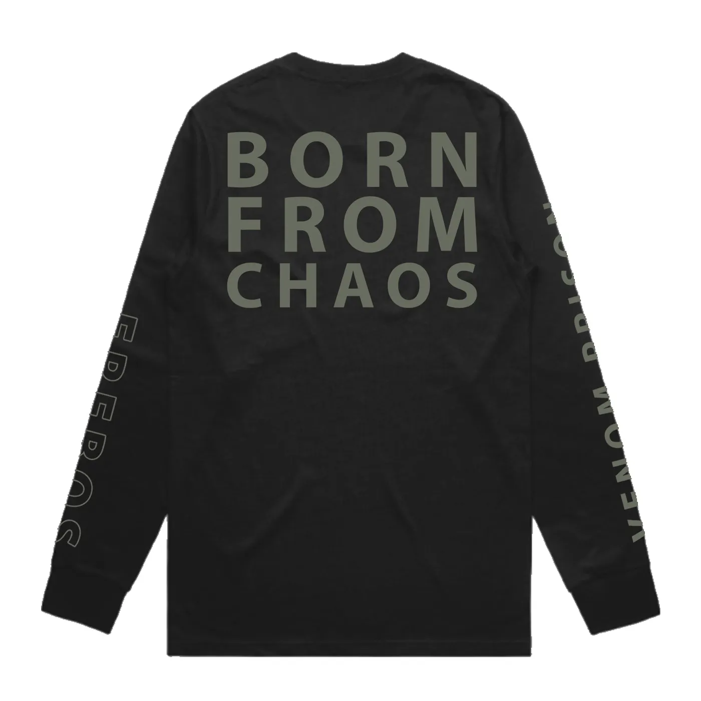 Venom Prison Erebos Moon Longsleeve (Black)