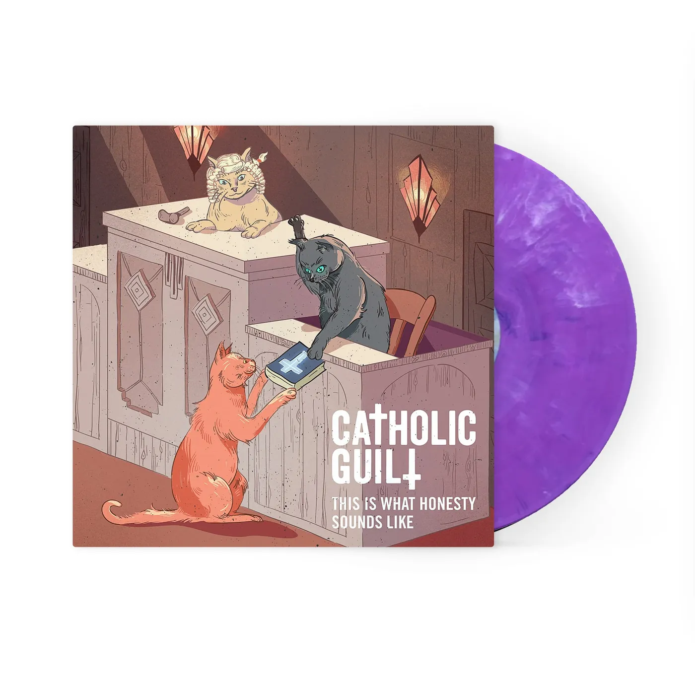 Catholic Guilt This Is What Honesty Sounds Like EP (Adjourned Purple Marble Vinyl)