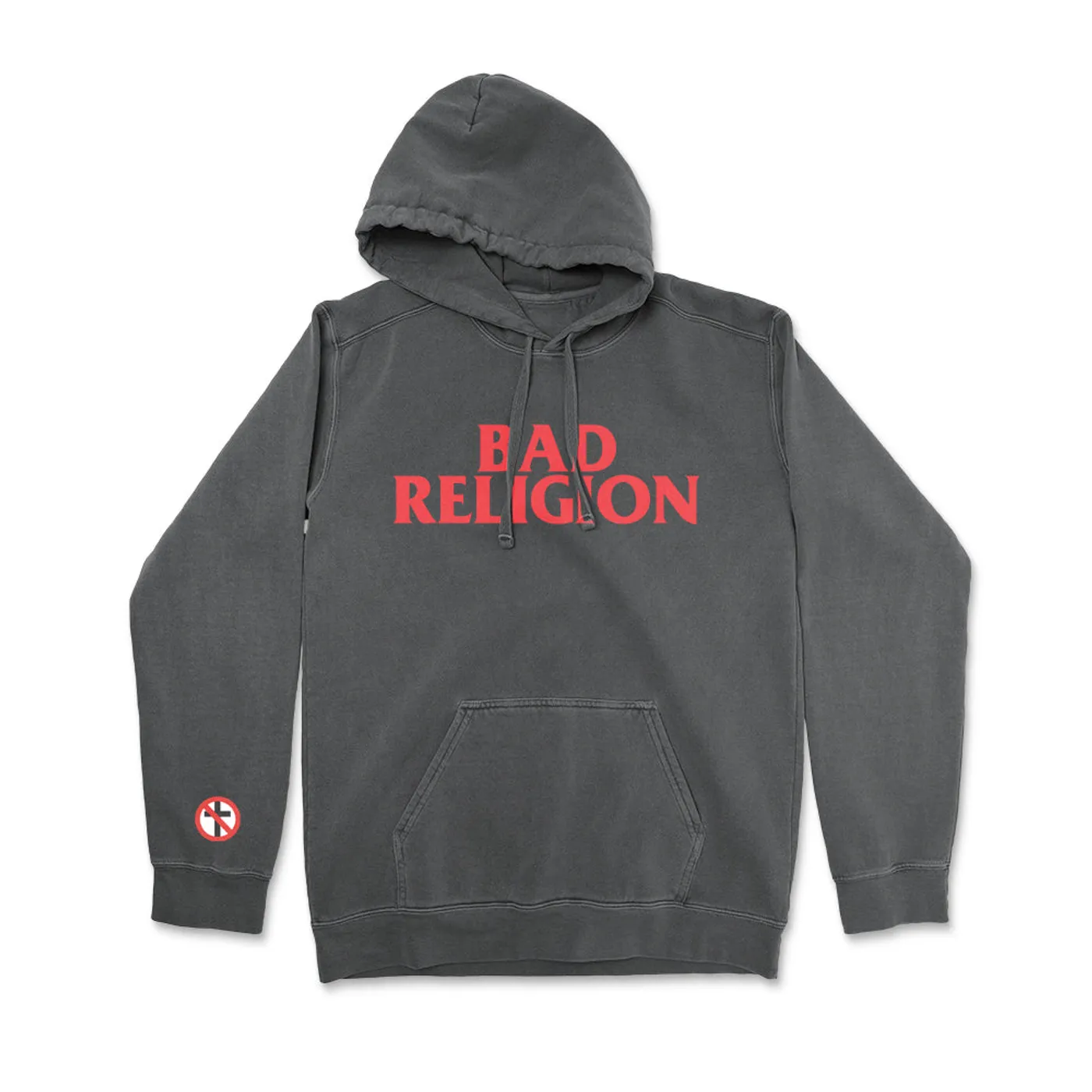 Bad Religion Logo Pullover Hoodie (Granite)