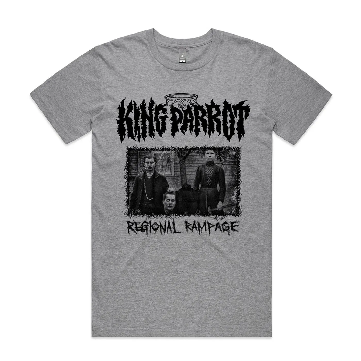 King Parrot Regional Rampage '22 T-Shirt (Grey Marle)