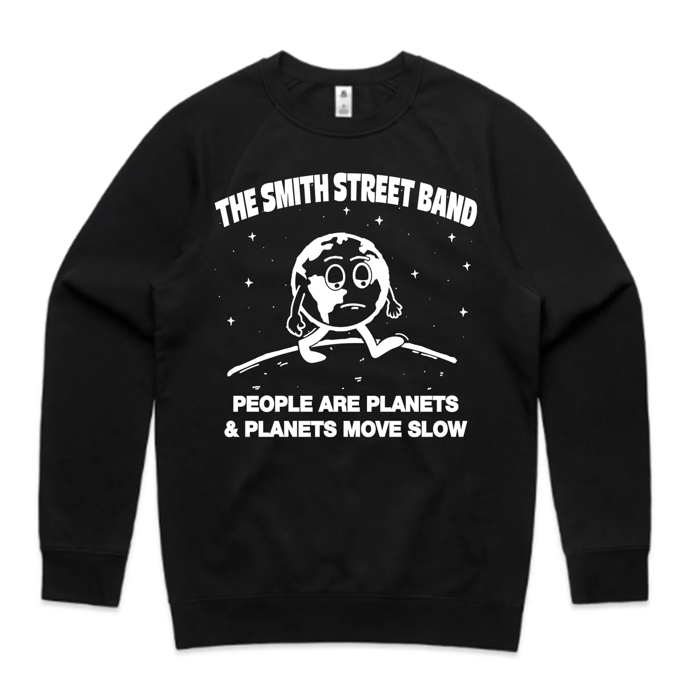 The Smith Street Band People Are Planets Crewneck (Black)