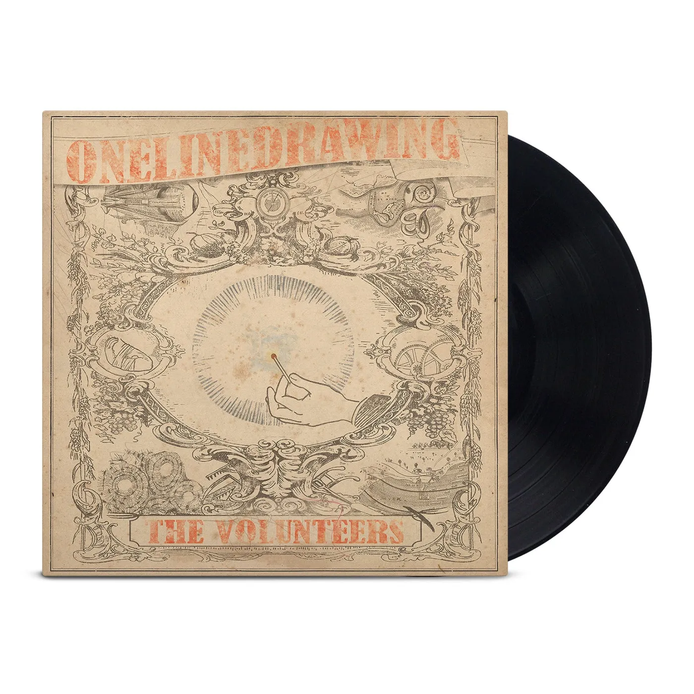 Onelinedrawing The Volunteers LP (Black) (Vinyl)