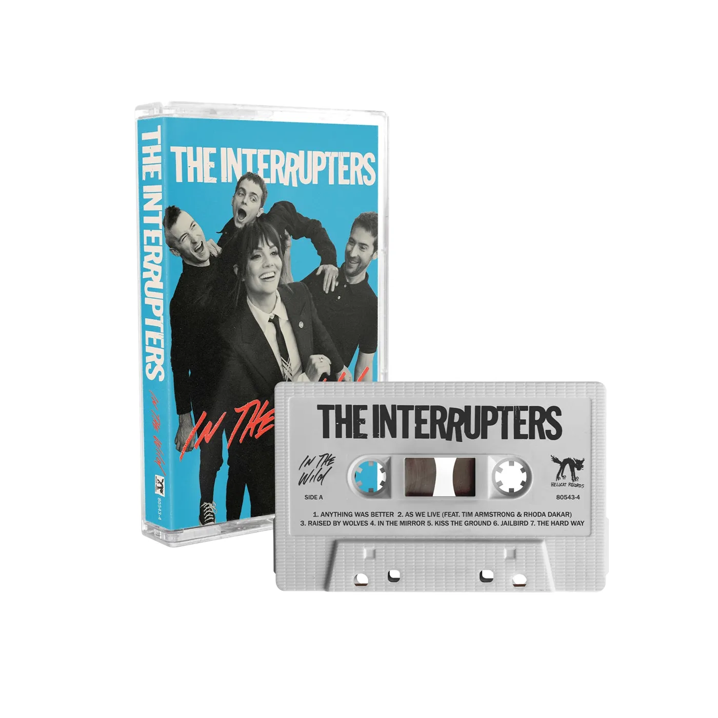 The Interrupters In the Wild Cassette (White)