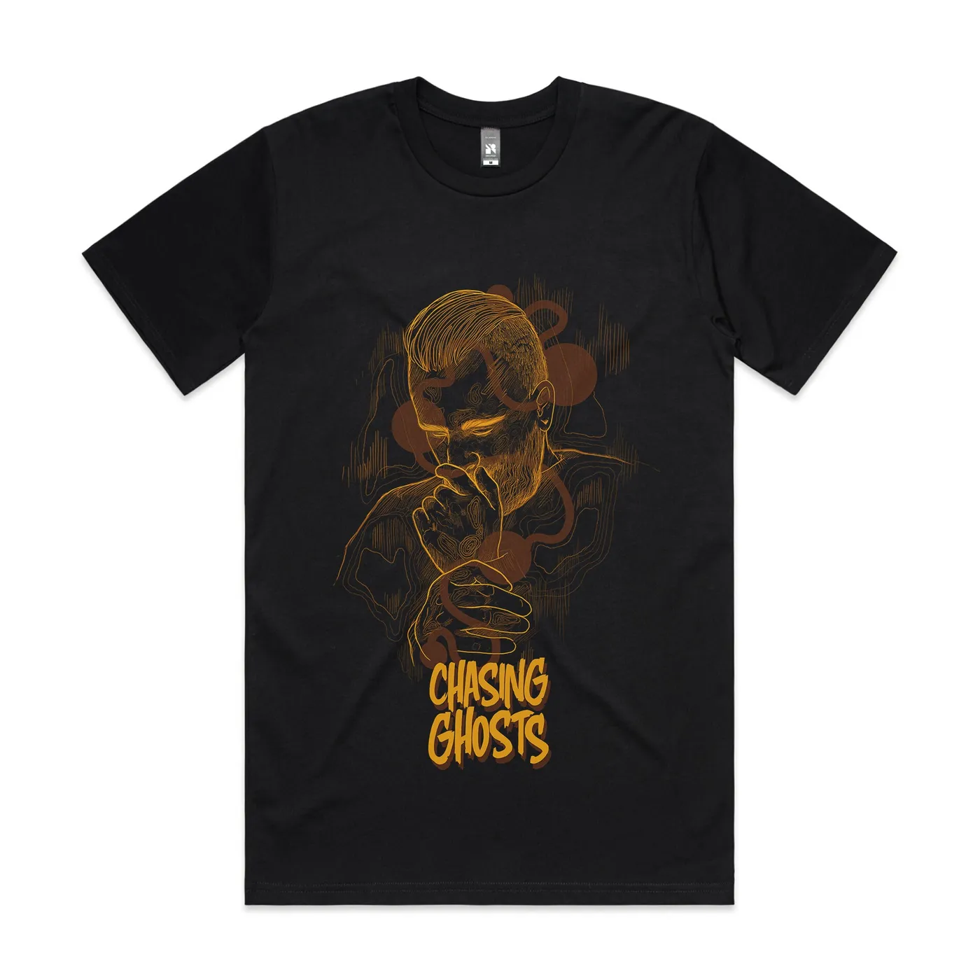 Chasing Ghosts Homelands Cover Tee (Black)