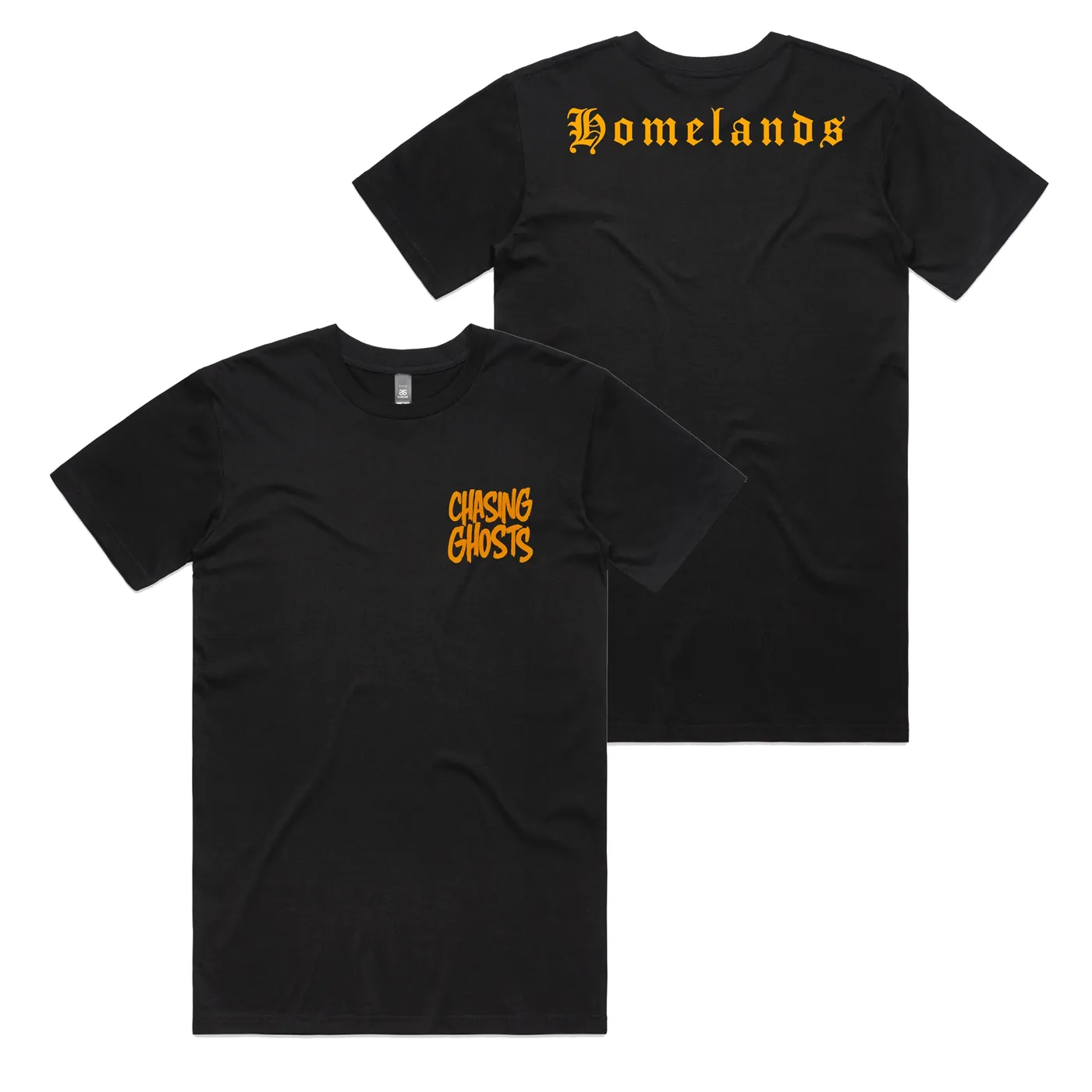 Chasing Ghosts Homelands Logo Tee (Black)