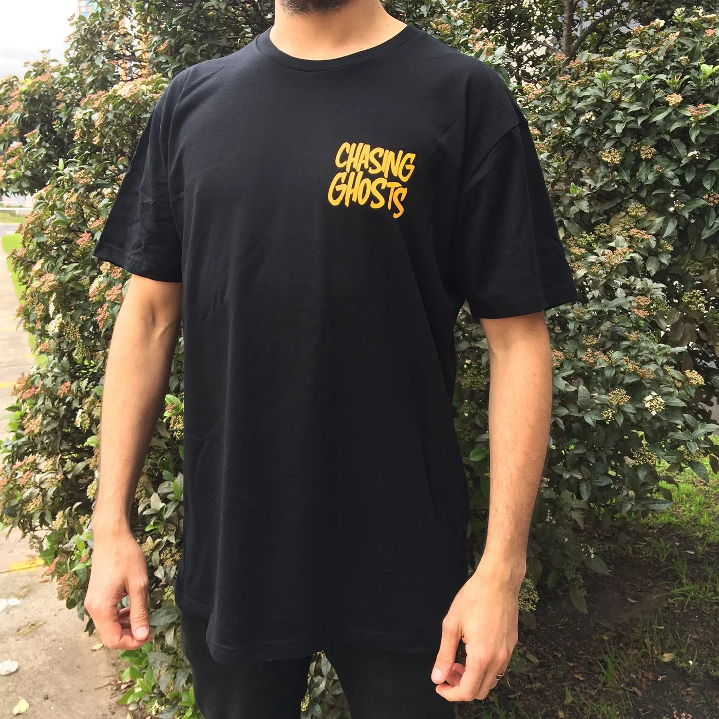 Chasing Ghosts Homelands Logo Tee (Black)