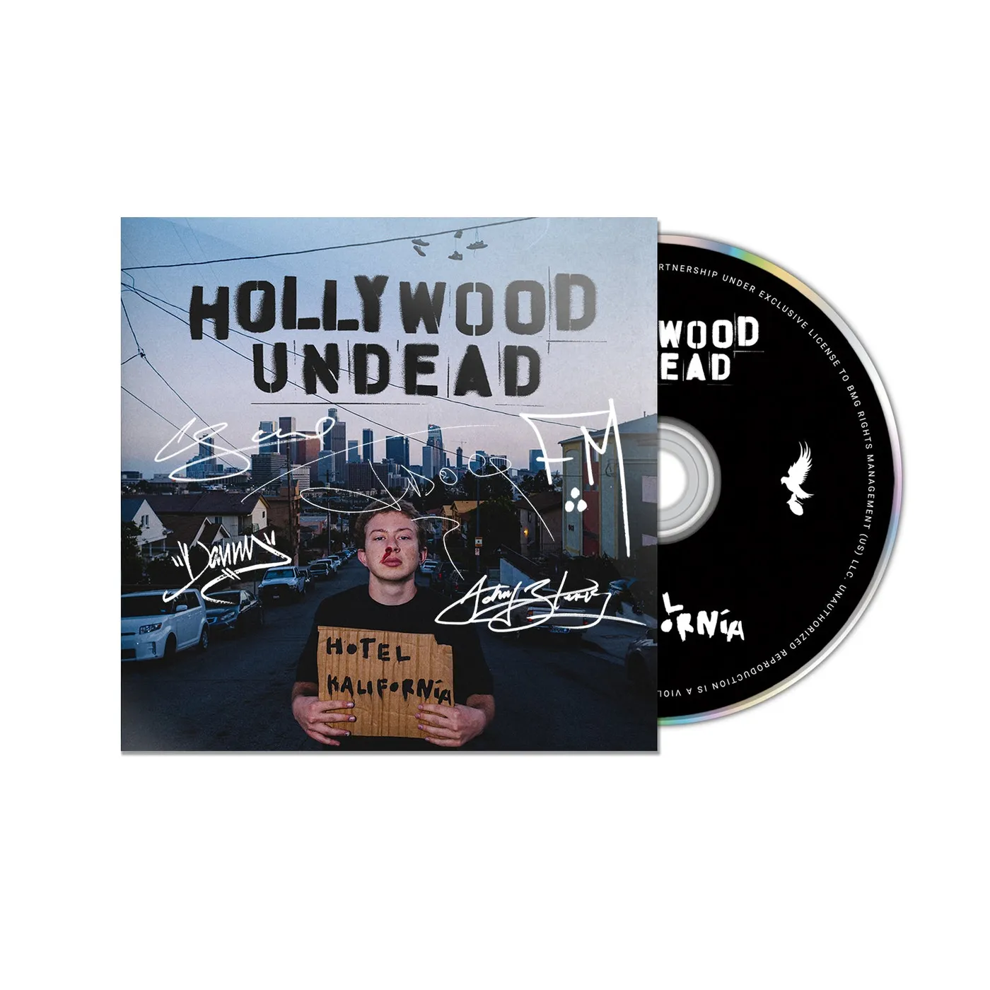 Hollywood Undead Hotel Kalifornia Digi-Pak (Ltd. Ed Signed)