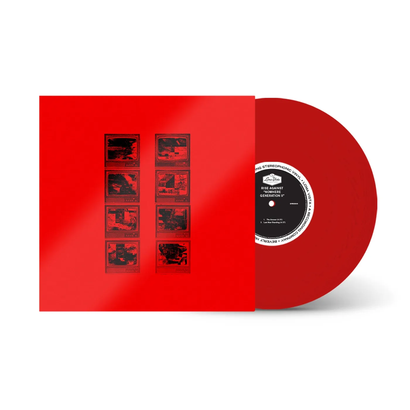 Rise Against Nowhere Generation II 10" Vinyl (Red)