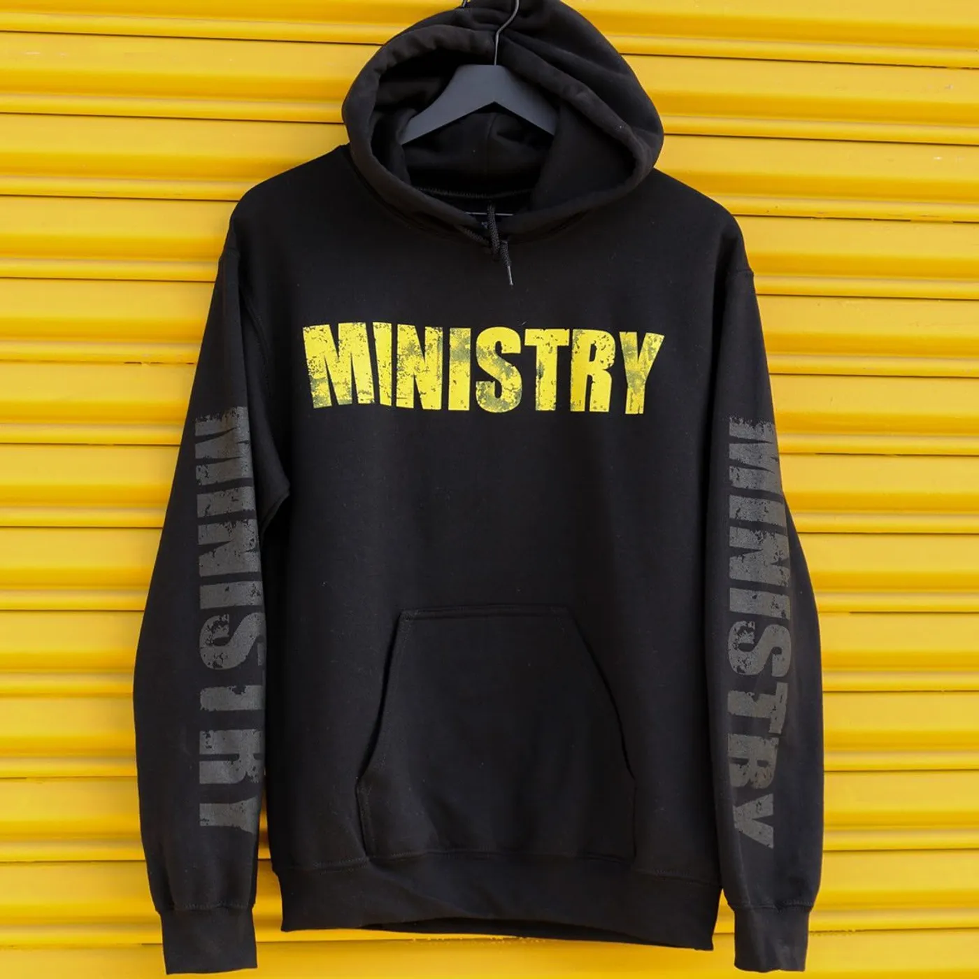 Ministry Pyramid Pullover Hoodie (Black)