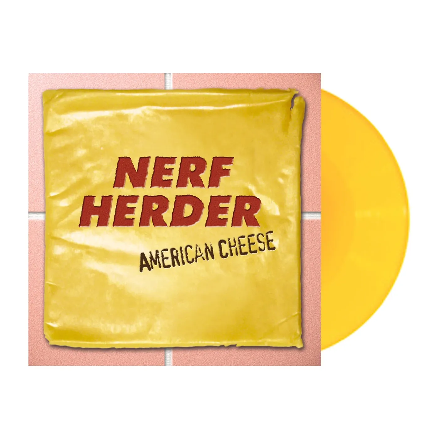Nerf Herder American Cheese LP (Stinky Yellow) (Vinyl)